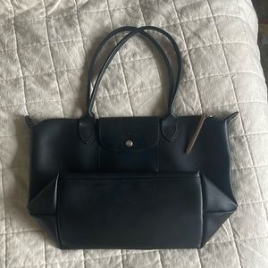Black le pliage longchamp tote